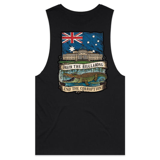 Drain The Billabong: Stop The Corruption Tank Top